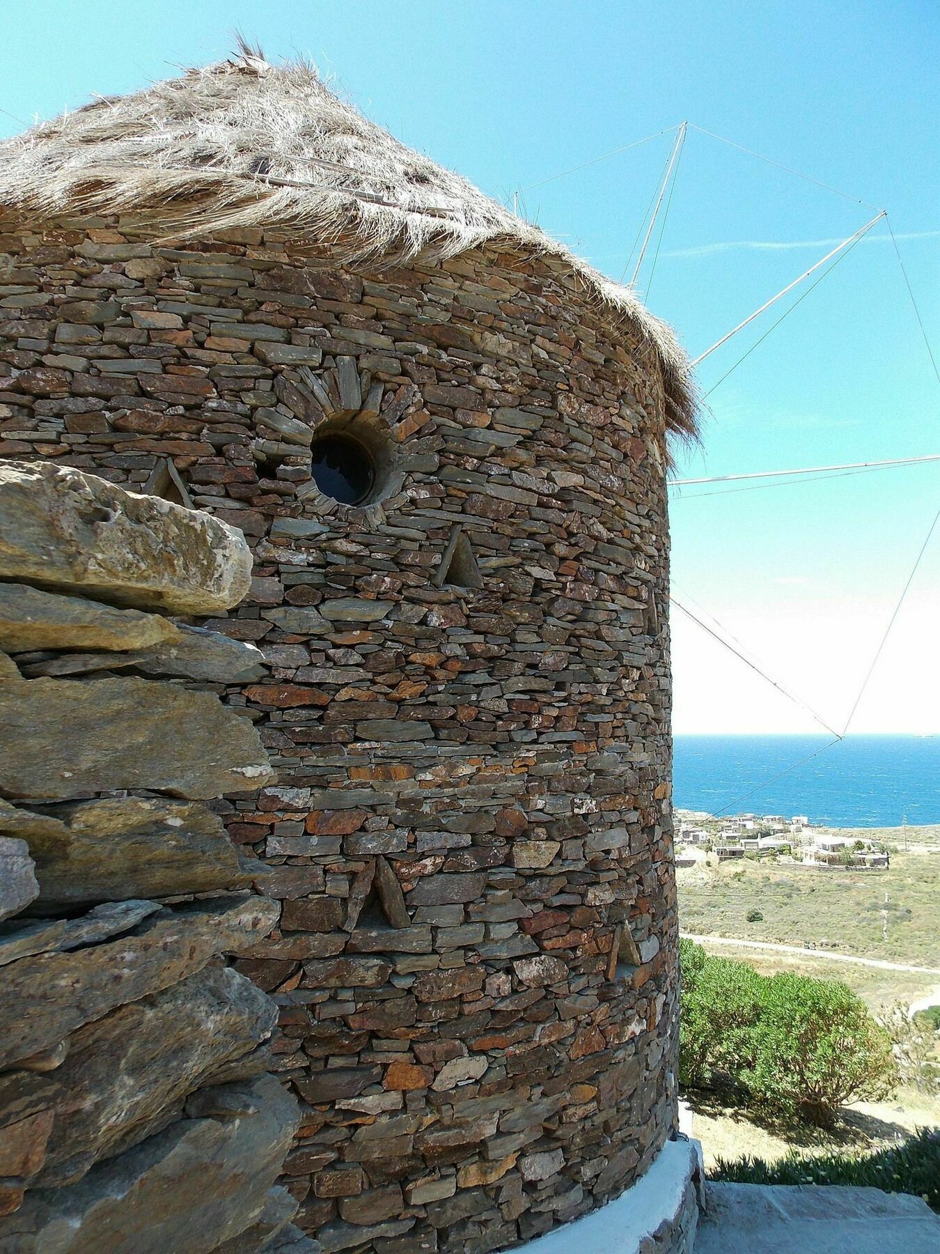 KoundourosThe Stone Windmill别墅 外观 照片